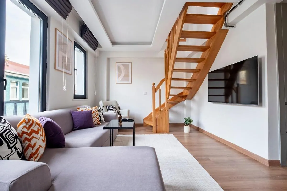 Family 3-Bedroom Duplex With Terrace And Elevator Istambul 0*,  Turquia
